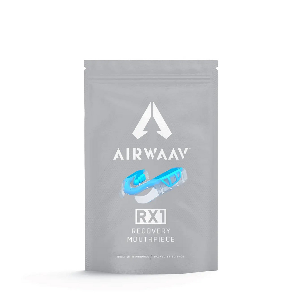 AIRWAAV | RX1 Recovery Mouthpiece Blue