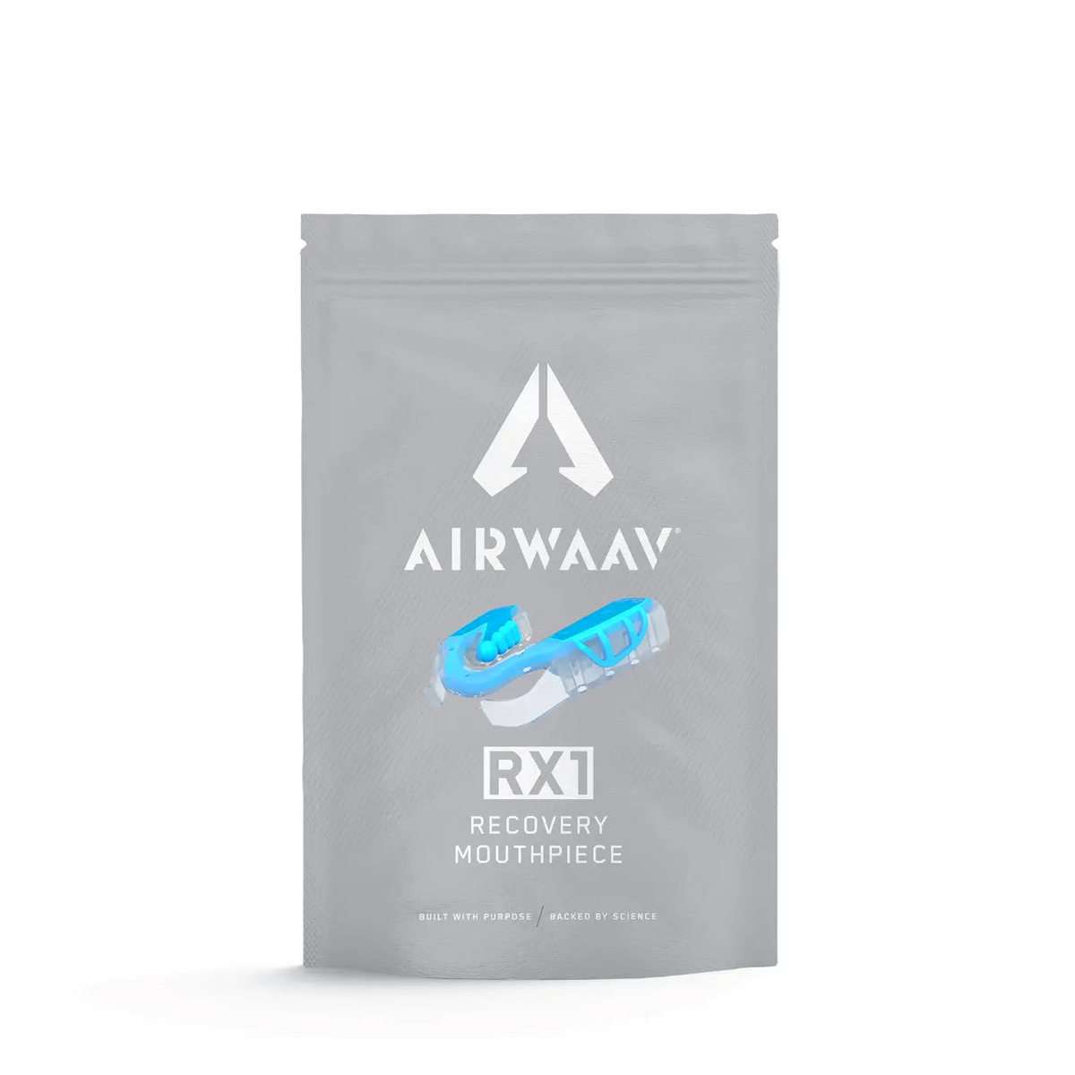 AIRWAAV | RX1 Recovery Mouthpiece Blue