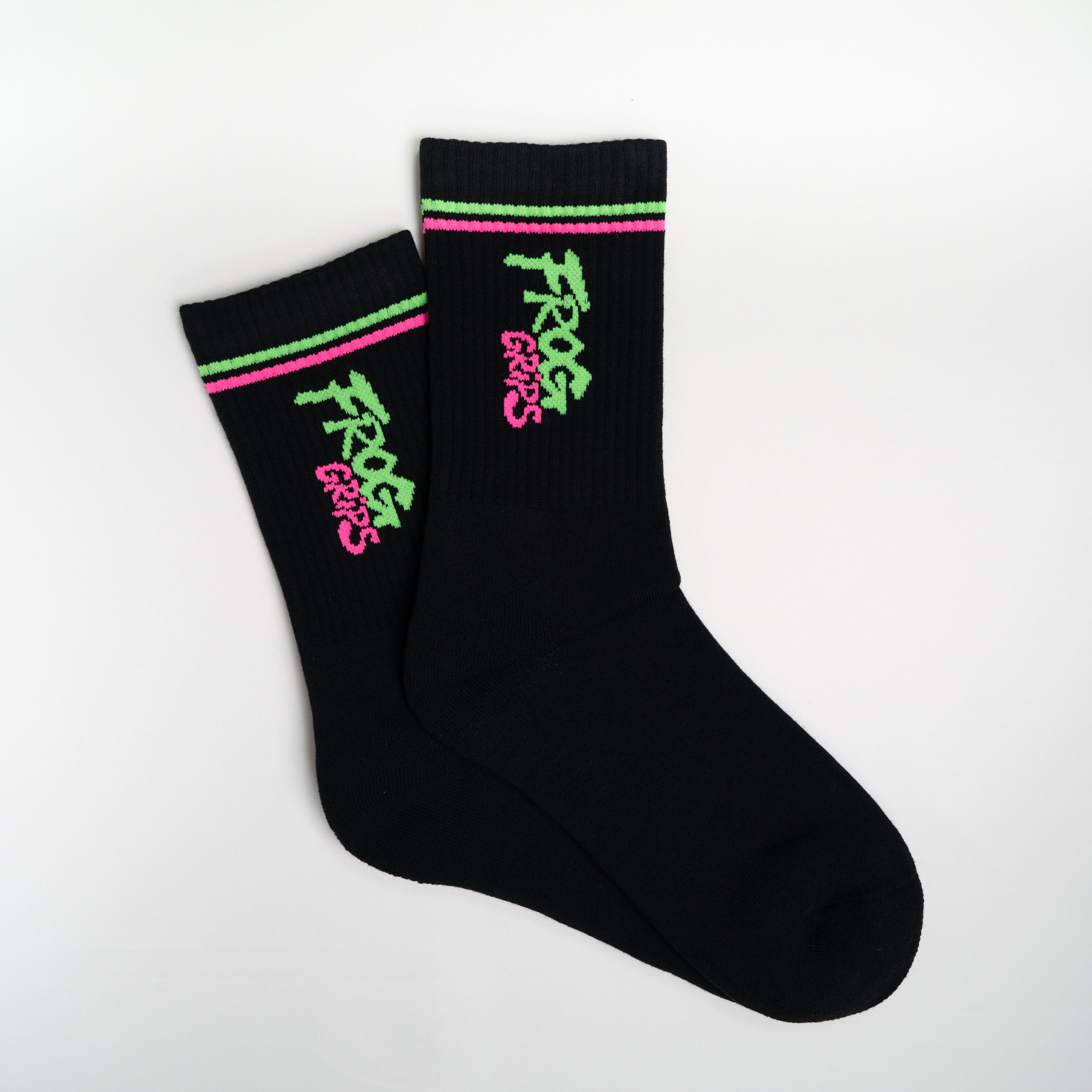 FROG GRIPS | Calcetas Retro Black