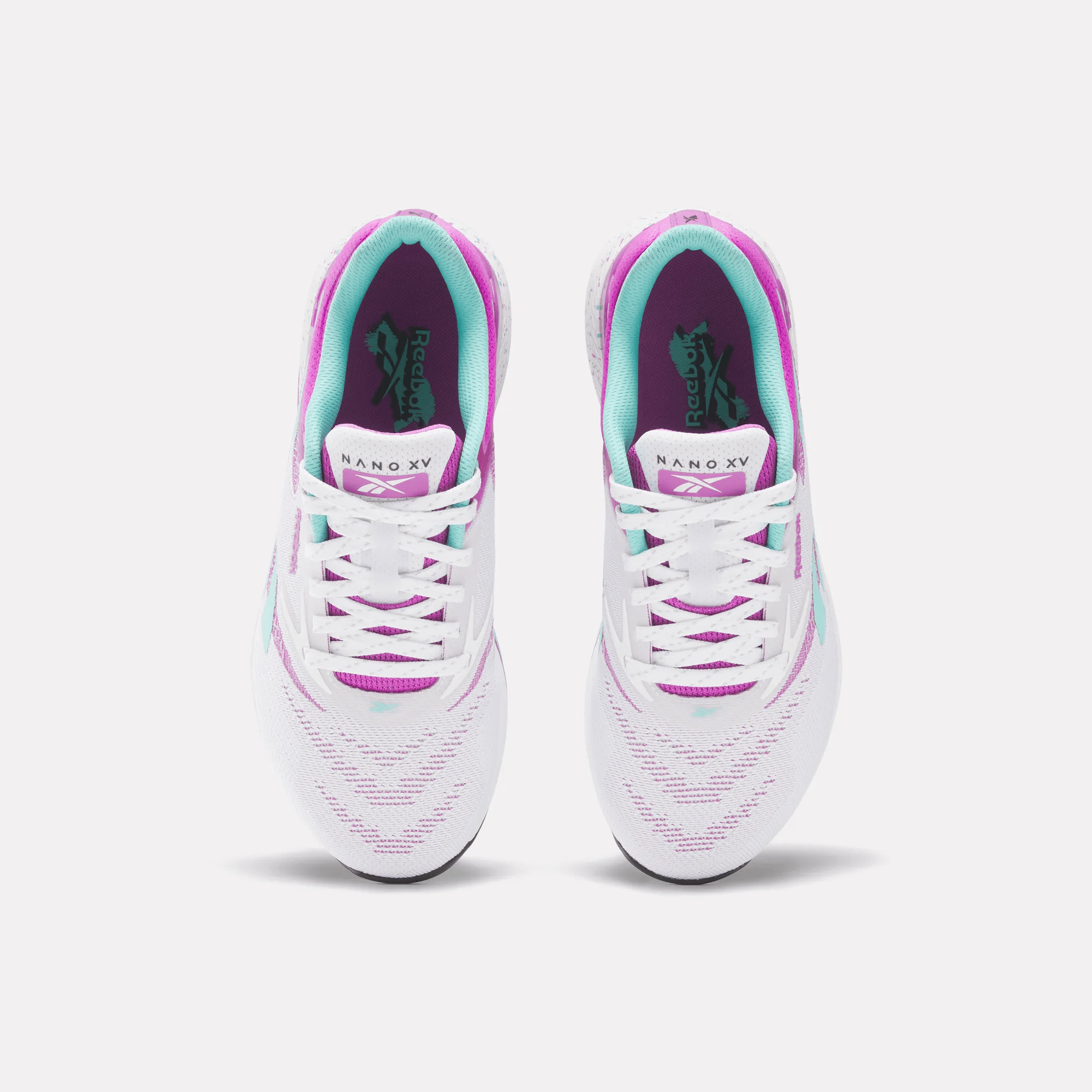 REEBOK | Nano X5 White/Purple Rave/AI Aqua DE DAMA