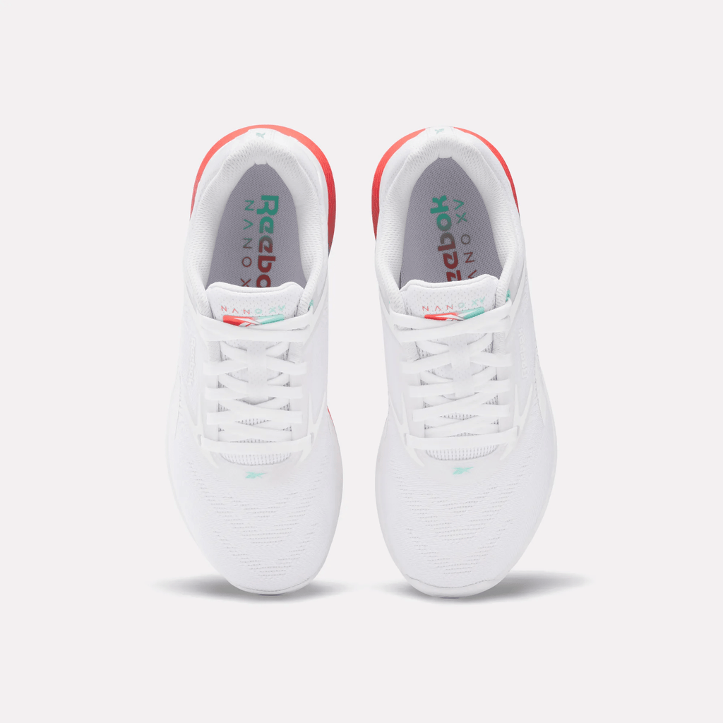 REEBOK | Nano X5 White/Ai Aqua/Energy Red DE DAMA