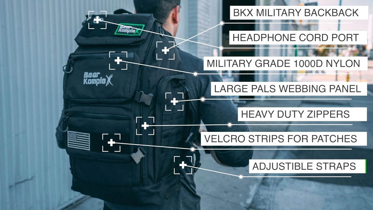 BEAR KOMPLEX | Mochila Military Navy Blue