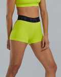 TYR | Short Mid-Rise Logo 2" Limelight