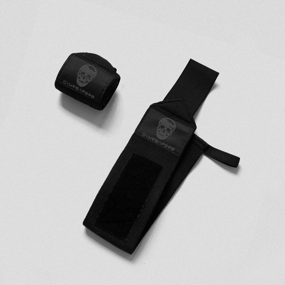 GYMREAPERS | Muñequeras Black/Black