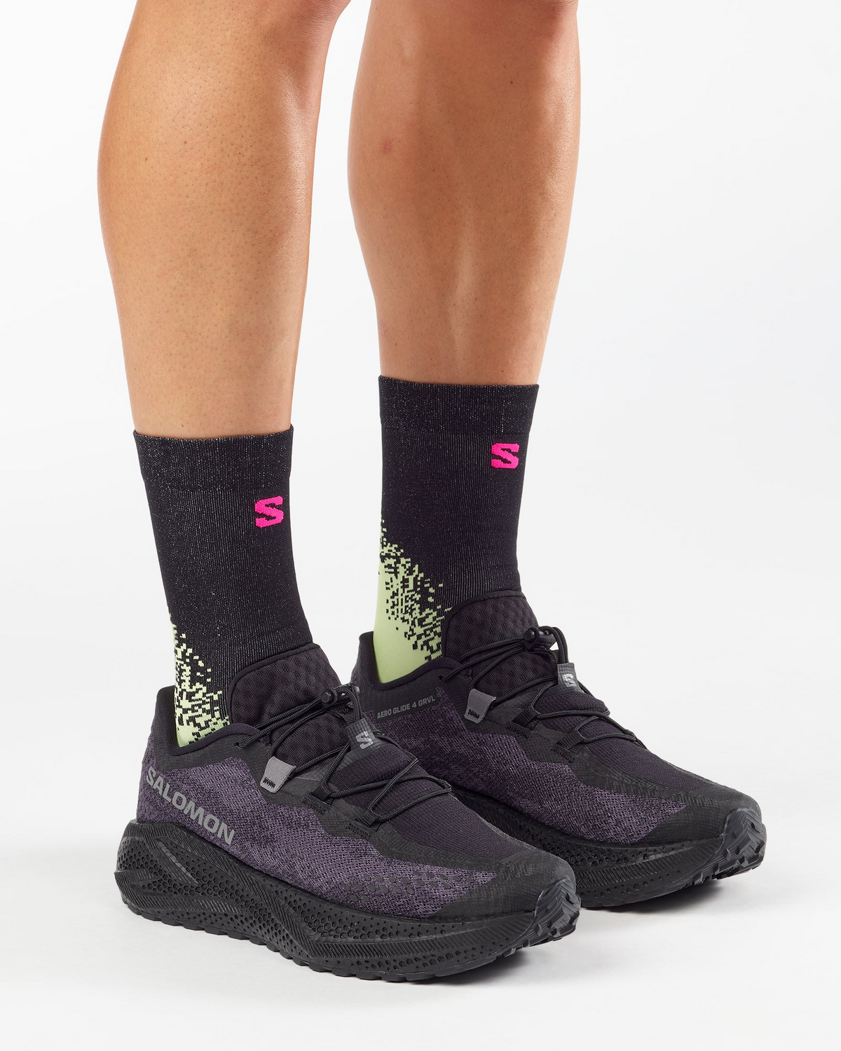 SALOMON | AERO GLIDE 4 GRVL Black / Asphalt / Black