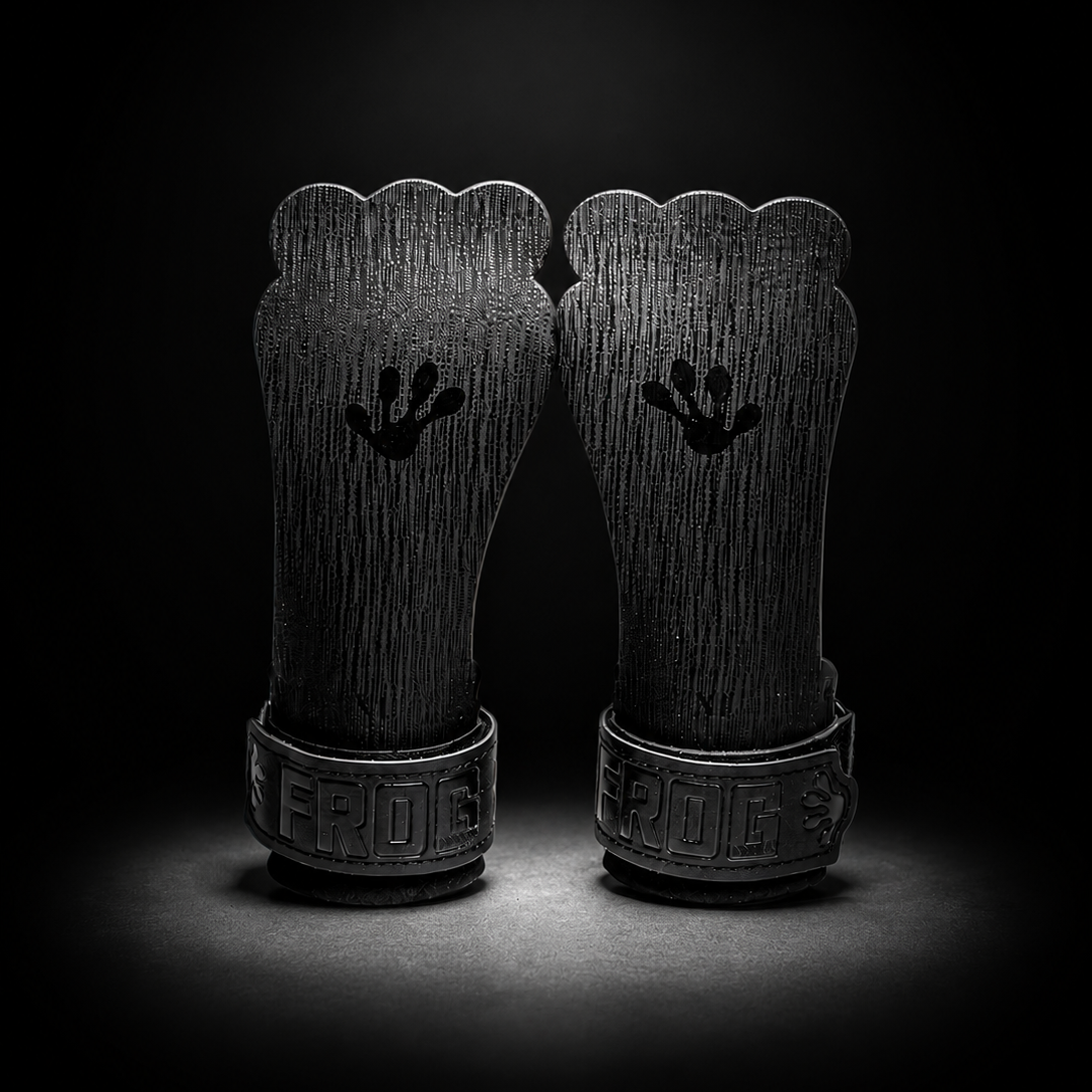 FROG GRIPS | ELITE HYBRID - Fingerless Black