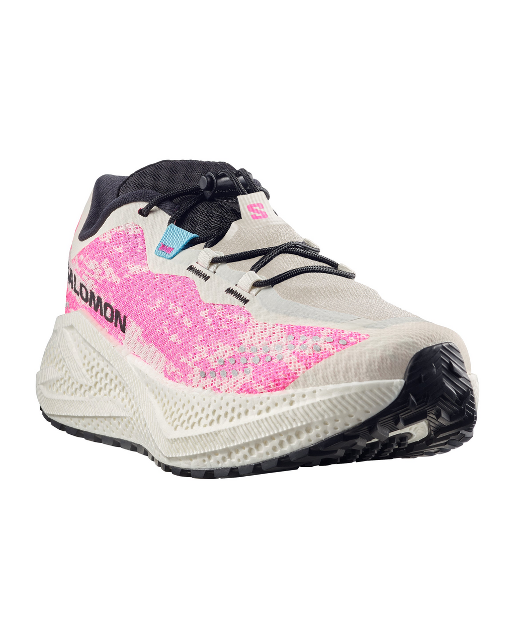 SALOMON | AERO GLIDE 4 GRVL Vanilla Ice / Knockout Pink / Black DE DAMA