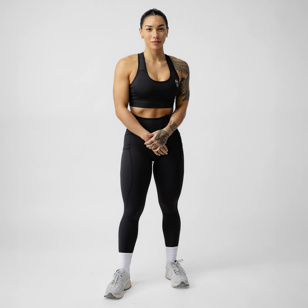 GYMREAPERS | Performance Bra Black