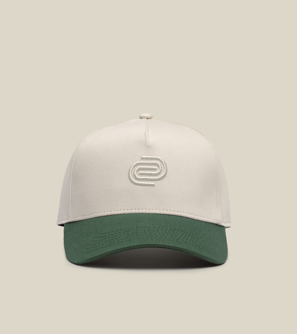 WHILE ON EARTH | Gorra Pathway White Sand / Thyme