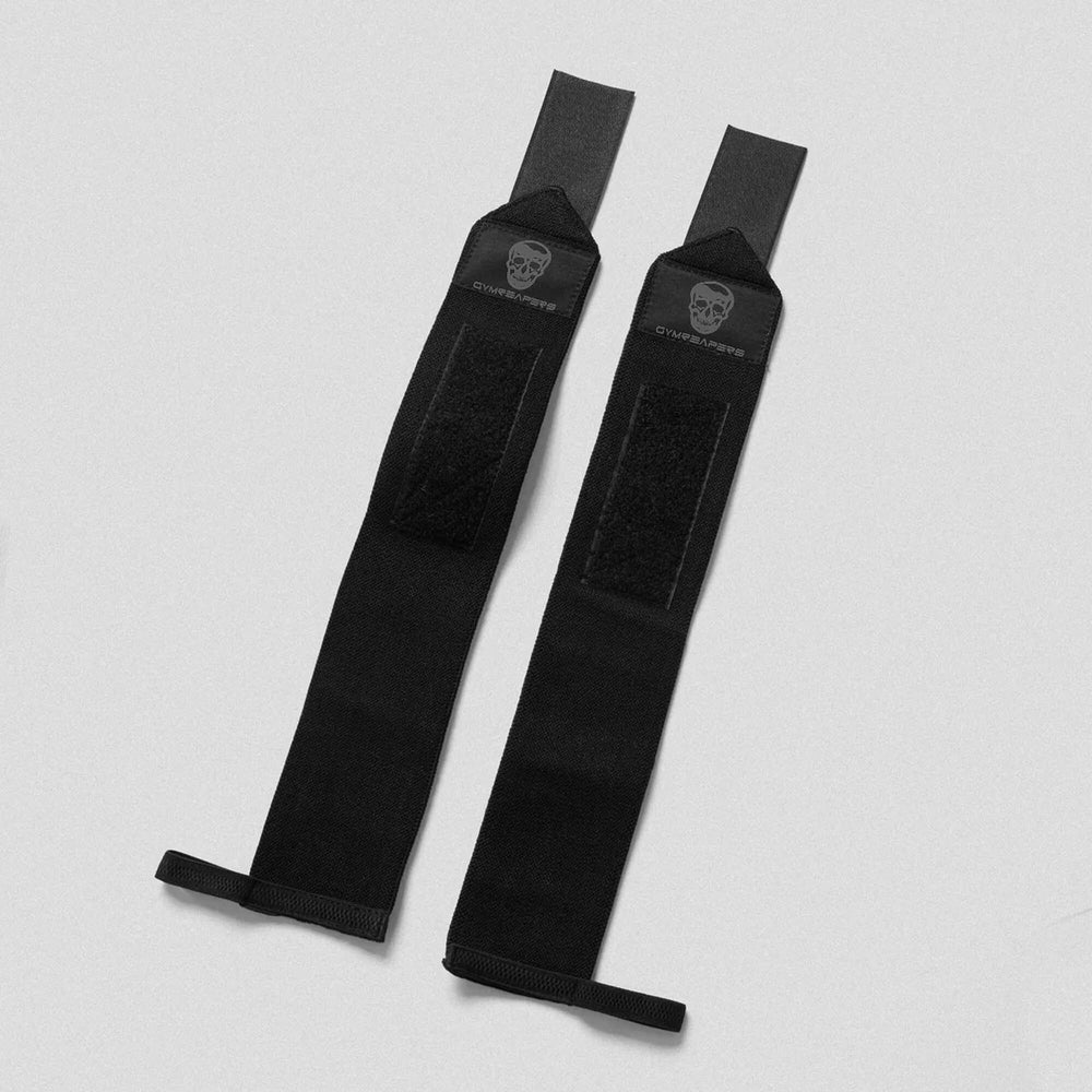 GYMREAPERS | Muñequeras Black/Black