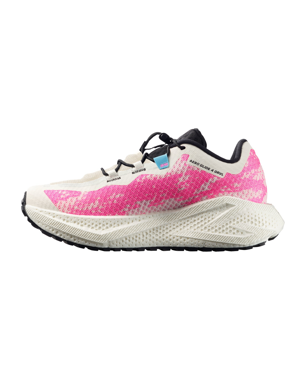 SALOMON | AERO GLIDE 4 GRVL Vanilla Ice / Knockout Pink / Black DE DAMA