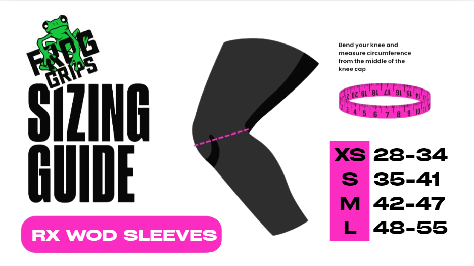FROG GRIPS | Rodilleras WOD - RX Pink