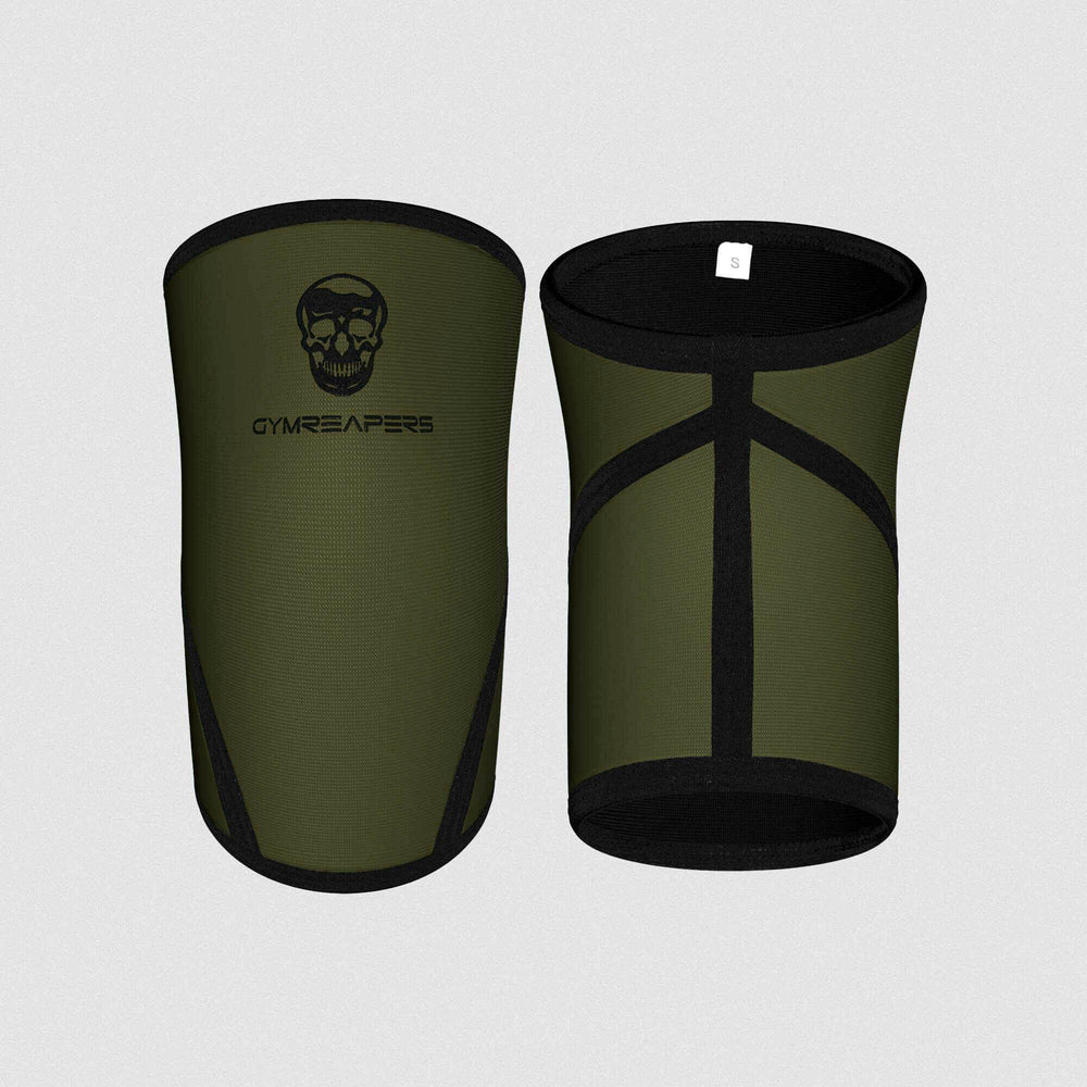 GYMREAPERS | Rodilleras 7MM Ranger Green/Black