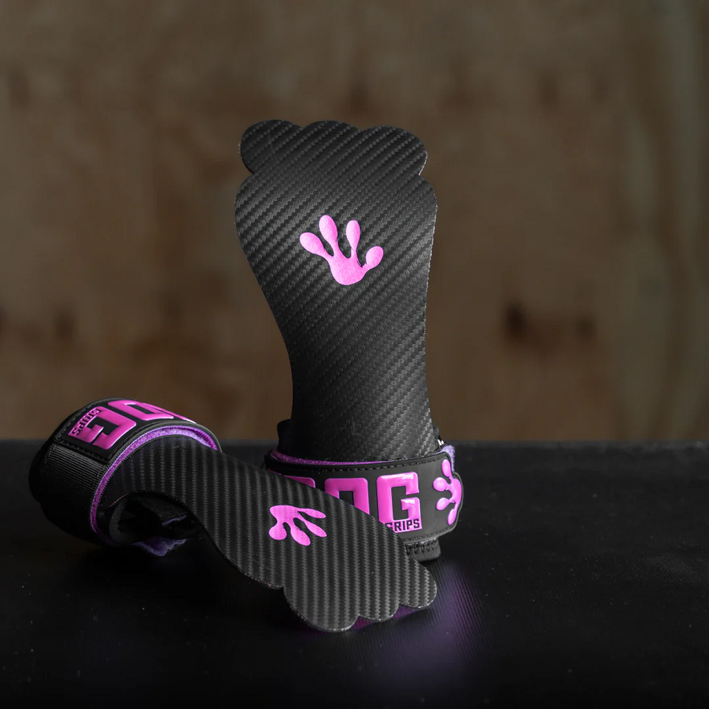 FROG GRIPS | ELITE GRIPS HD - Fingerless Pink