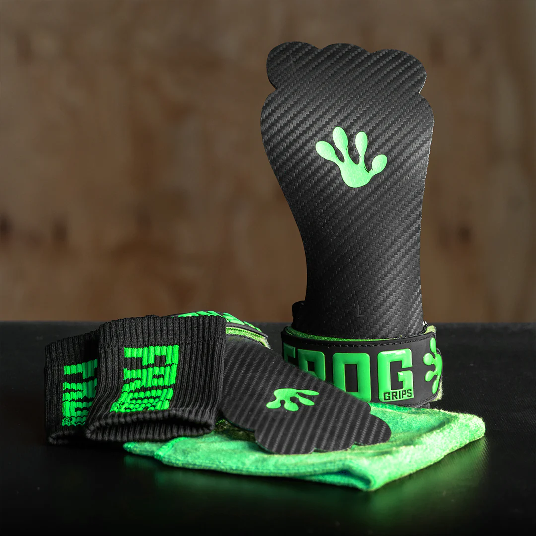 FROG GRIPS | ELITE GRIPS HD - Fingerless Green