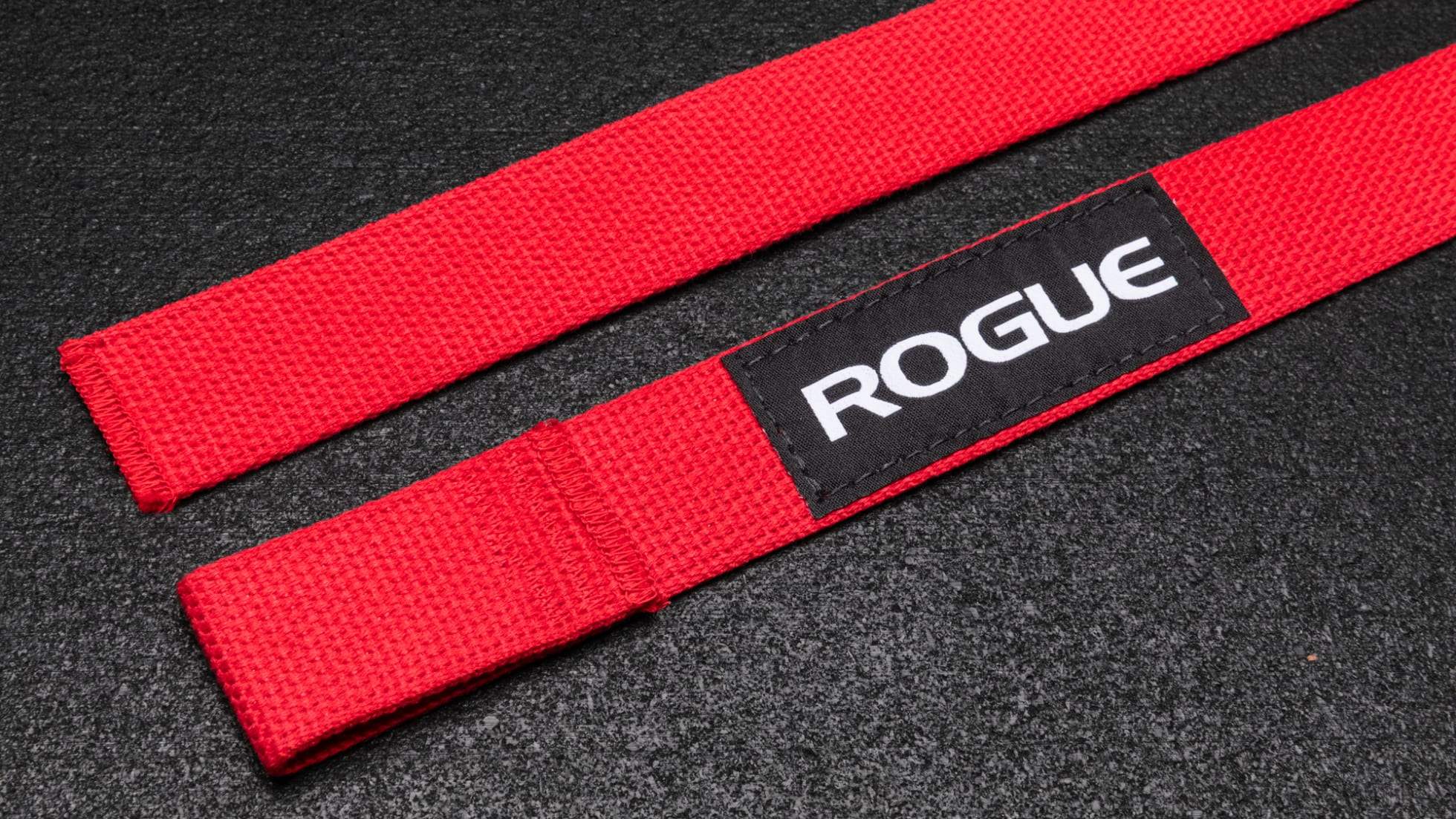 ROGUE | Ohio Lifting Straps Red