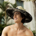 HOLLER | Sombrero Black Leaves