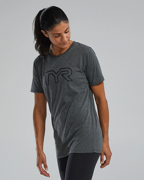 TYR | Playera Charcoal Heather UNISEX