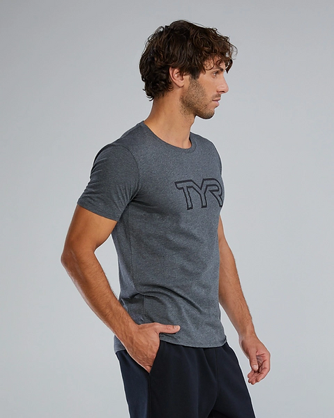 TYR | Playera Charcoal Heather UNISEX