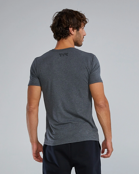 TYR | Playera Charcoal Heather UNISEX