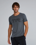 TYR | Playera Charcoal Heather UNISEX
