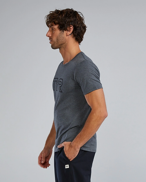 TYR | Playera Charcoal Heather UNISEX