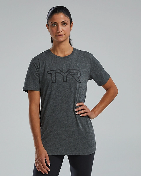 TYR | Playera Charcoal Heather UNISEX