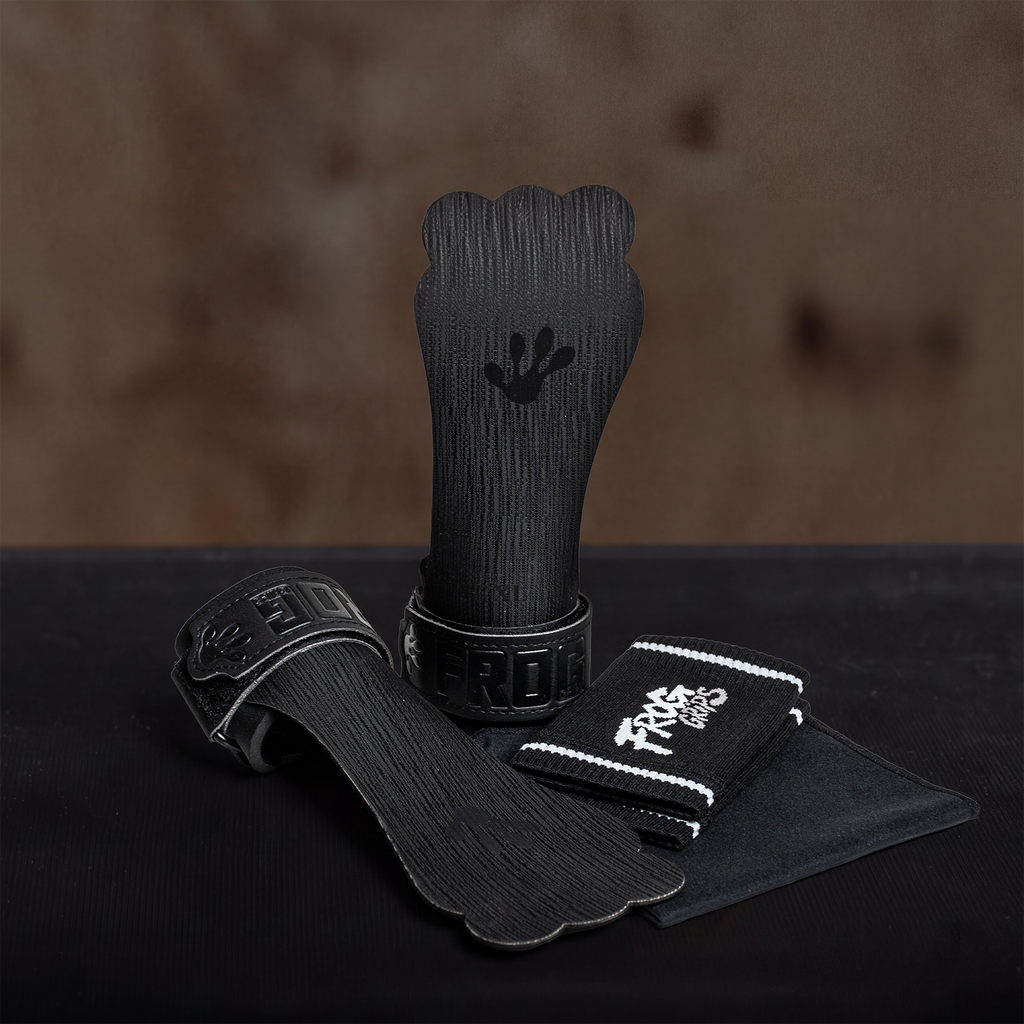 FROG GRIPS | ELITE HYBRID - Fingerless Black