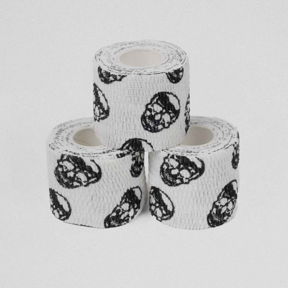 GYMREAPERS | Skull Tape White