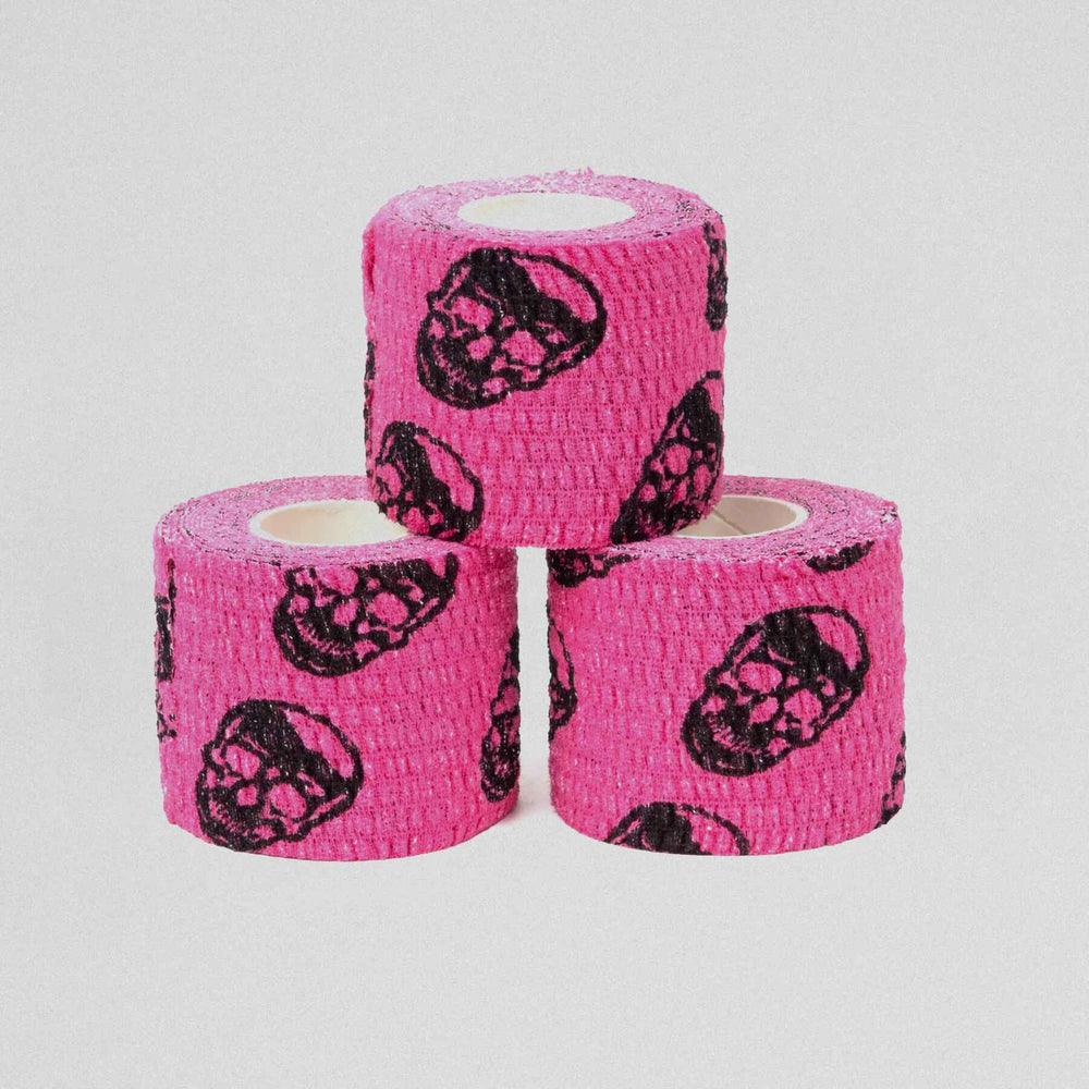 GYMREAPERS | Skull Tape Pink