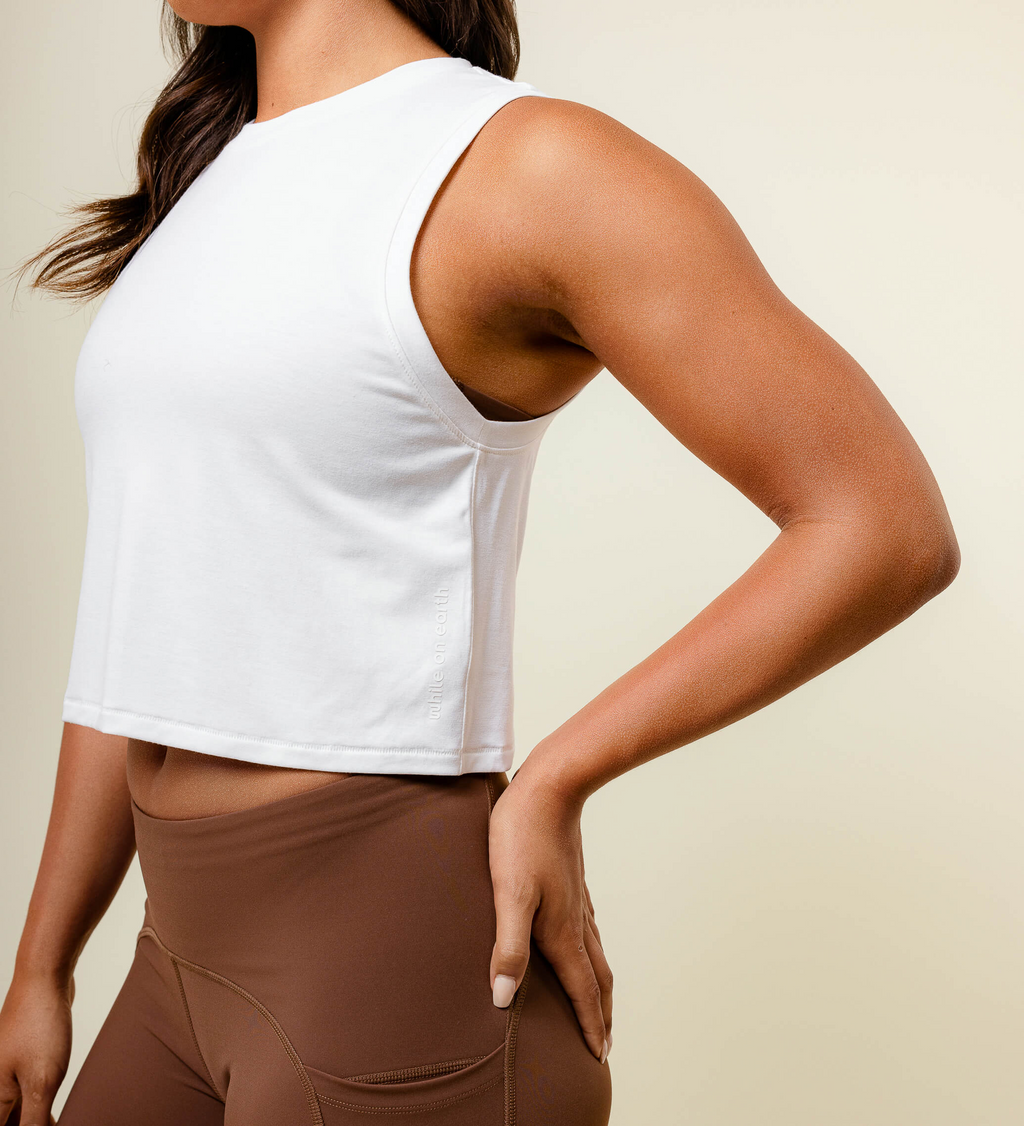 WHILE ON EARTH | Range Tank White