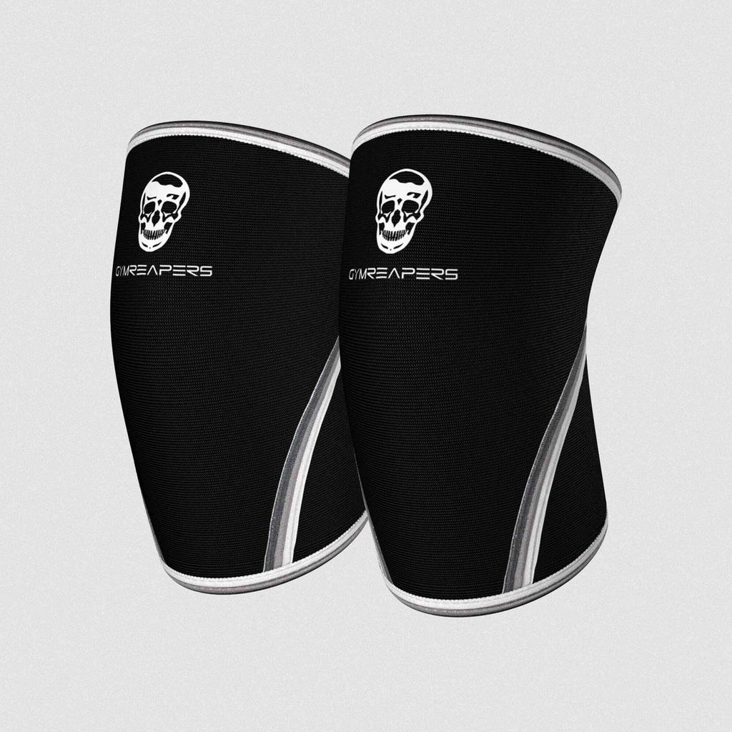 GYMREAPERS | Rodilleras 7MM Black/White