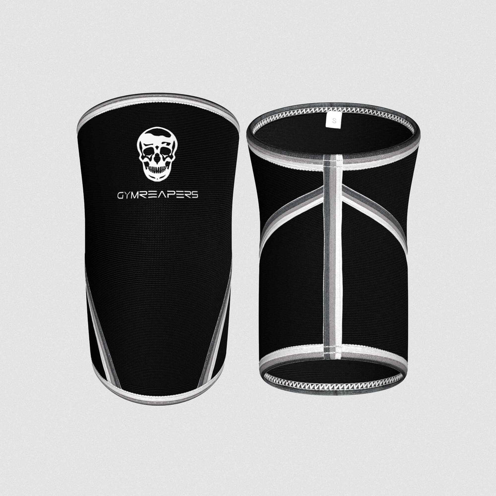 GYMREAPERS | Rodilleras 7MM Black/White