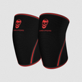 GYMREAPERS | Rodilleras 7MM Black/Red