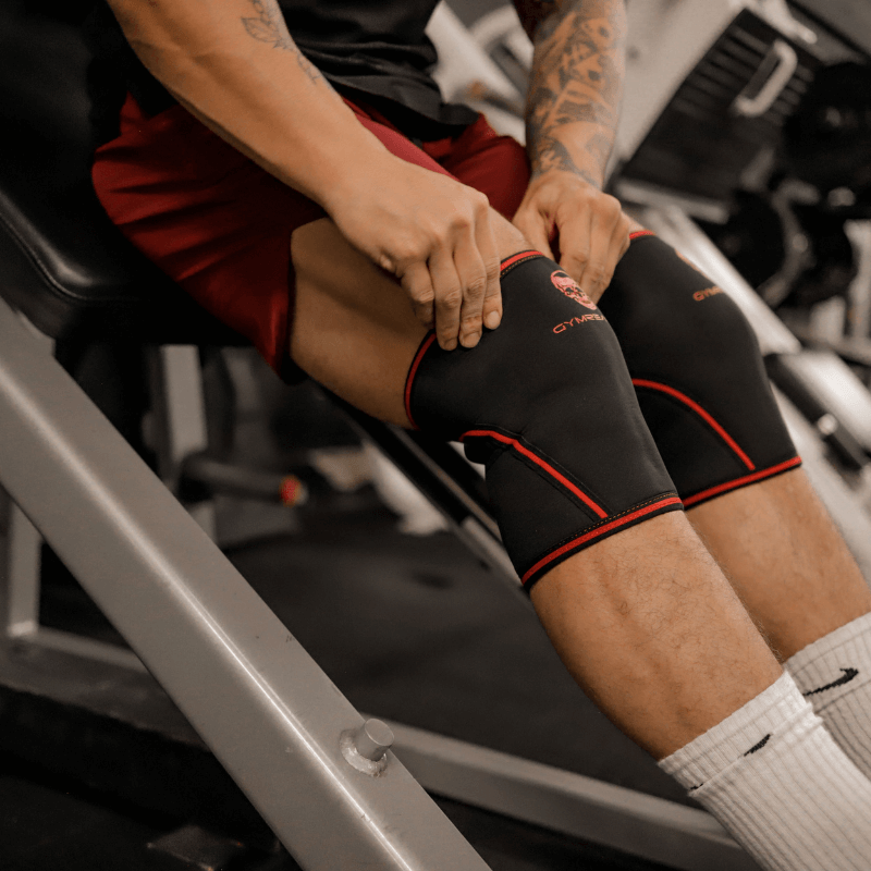 GYMREAPERS | Rodilleras 7MM Black/Red