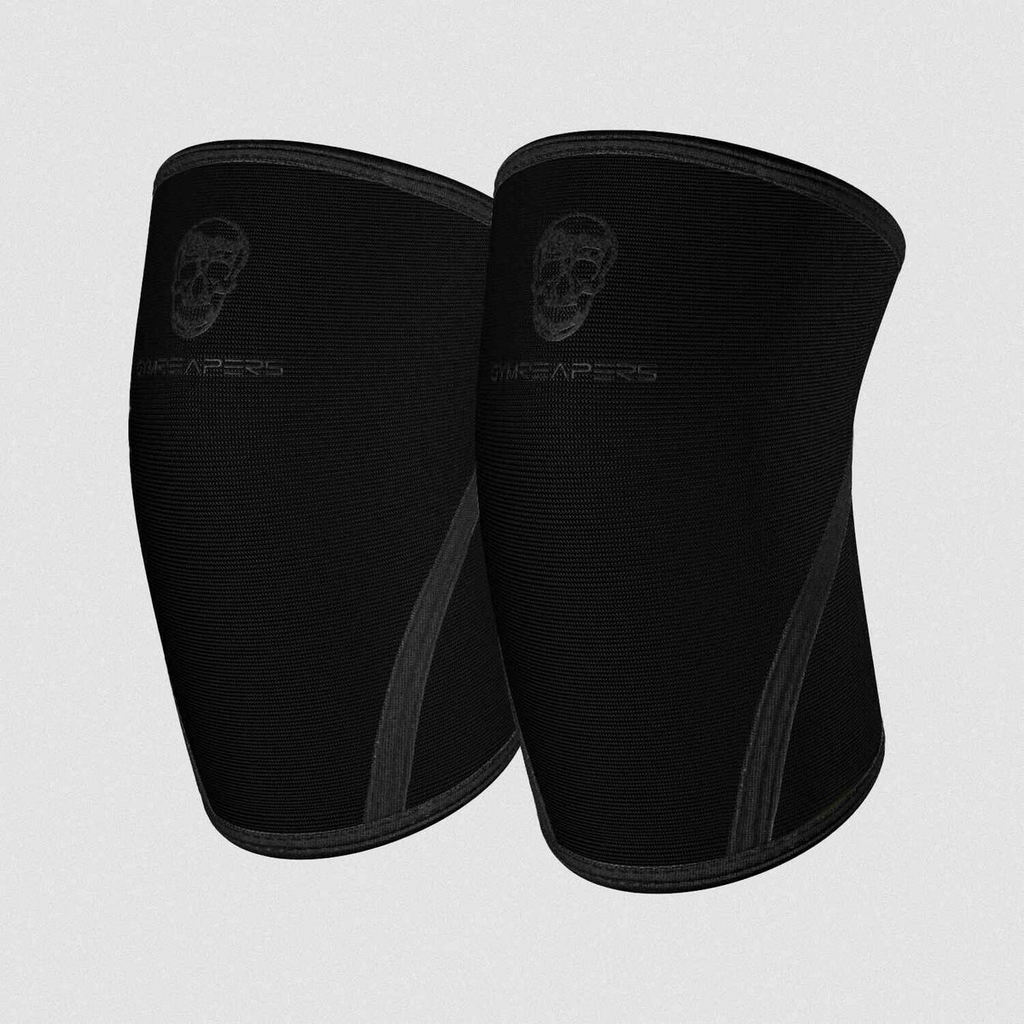 GYMREAPERS | Rodilleras 7MM Black/Black