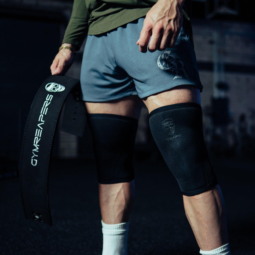 GYMREAPERS | Rodilleras 7MM Black/Black