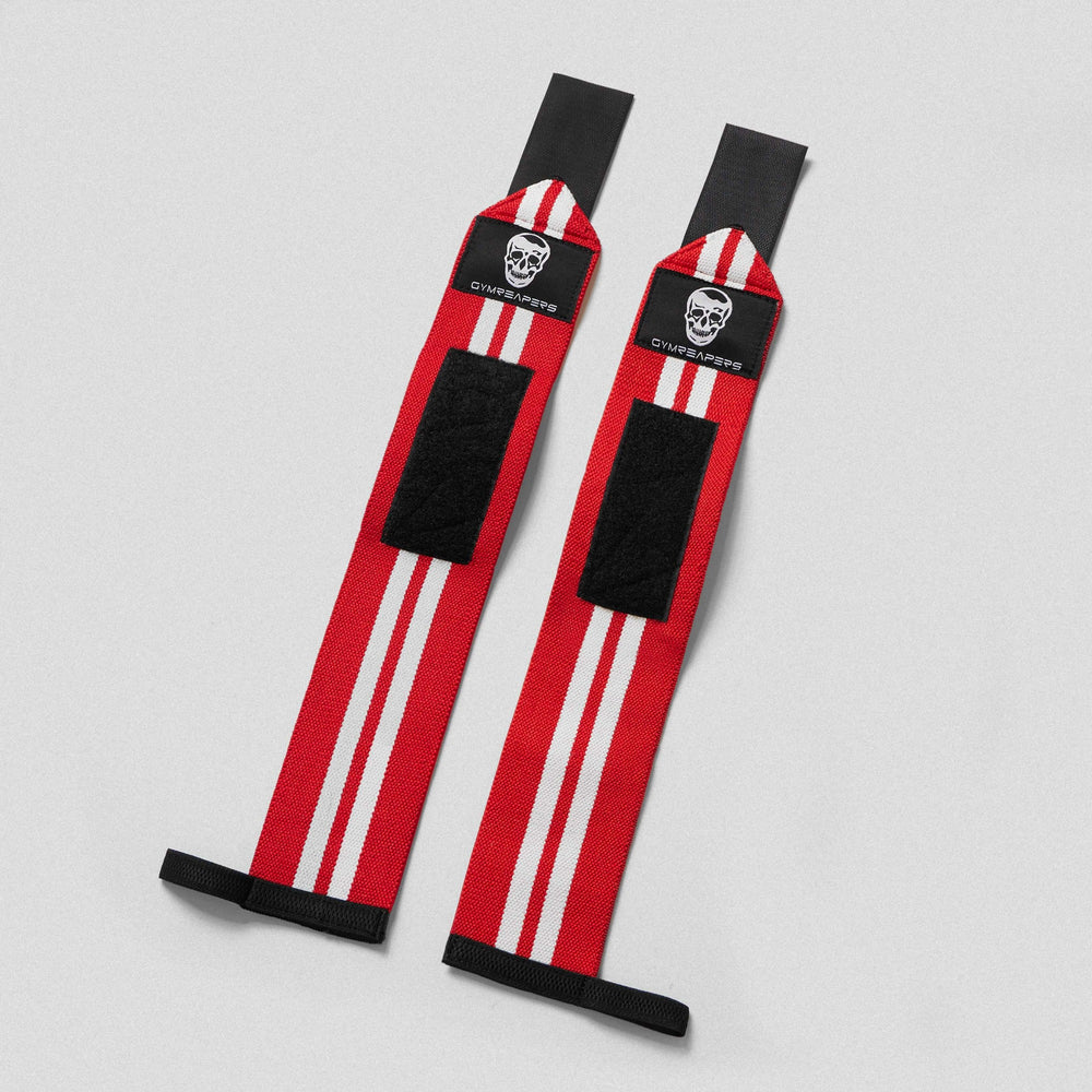 GYMREAPERS | Muñequeras Red/White