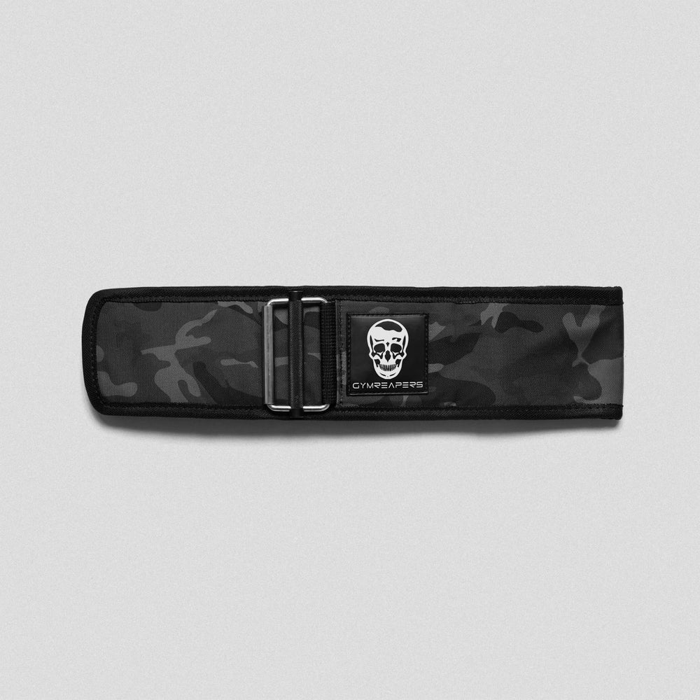 GYMREAPERS | Cinturón Quick Locking Midnight Camo