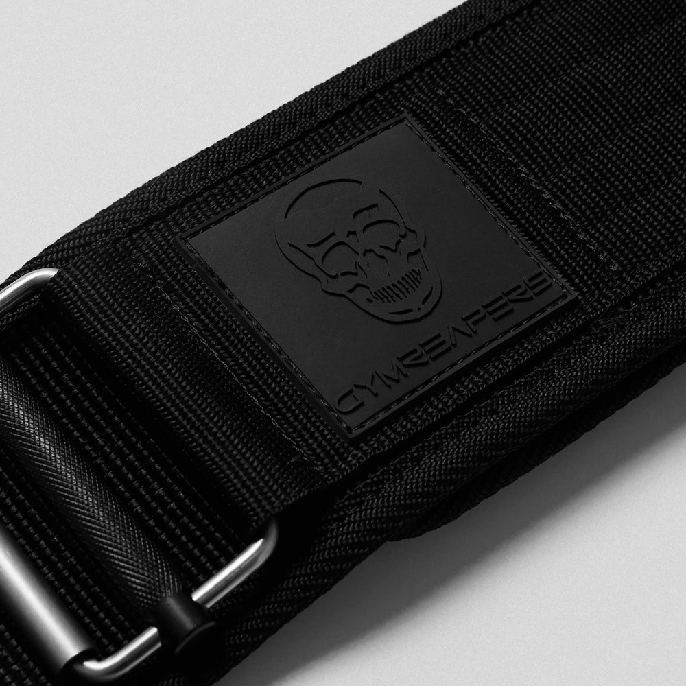 GYMREAPERS | Cinturón Quick Locking Black/Black
