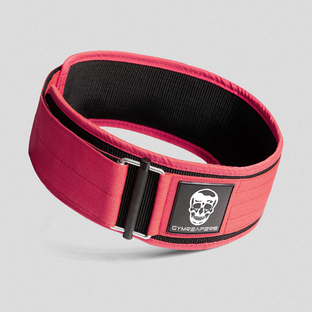 GYMREAPERS | Cinturón Quick Locking Pink