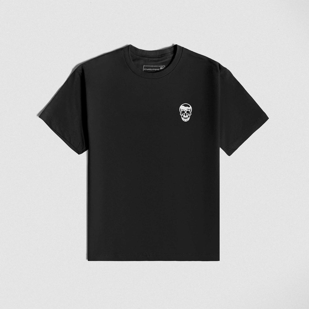 GYMREAPERS | Playera con sello Black/White