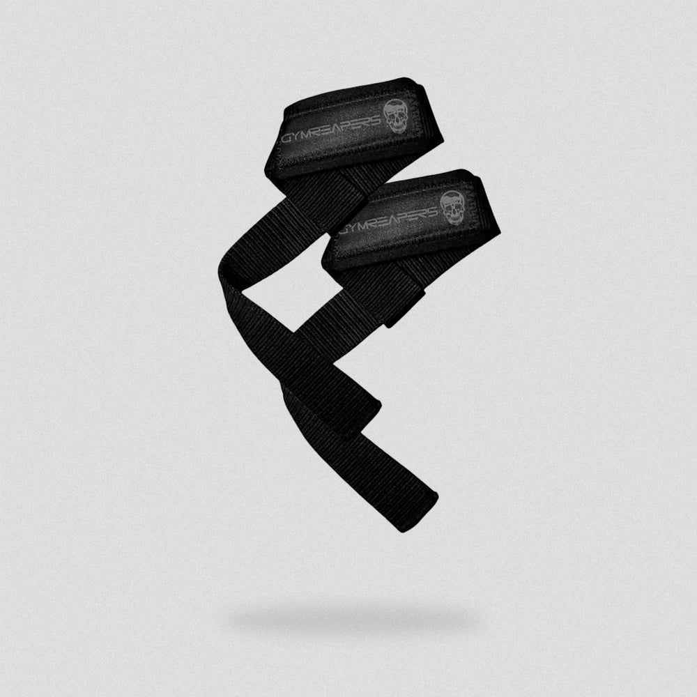GYMREAPERS | Lifting Straps Black/Black