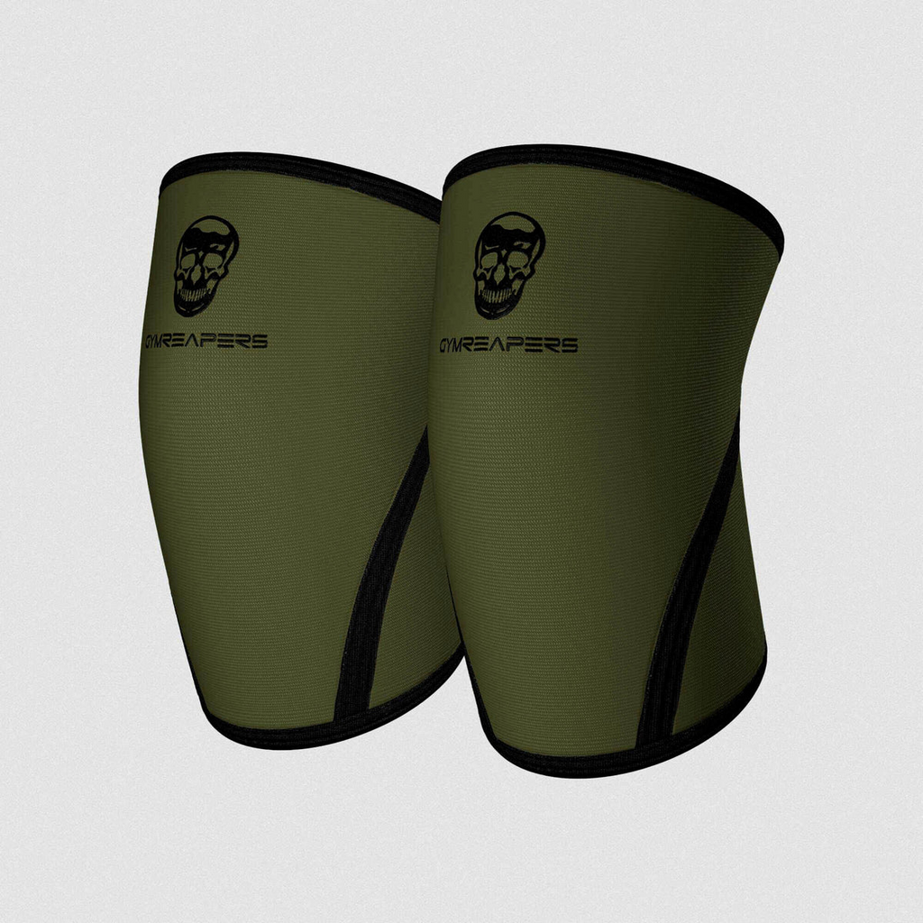GYMREAPERS | Rodilleras 7MM Ranger Green/Black