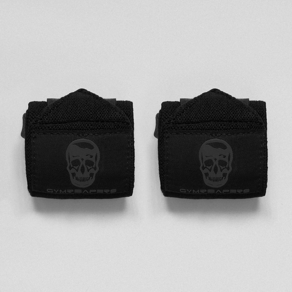 GYMREAPERS | Muñequeras Black/Black