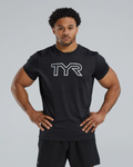 TYR | Playera Airtec Logo Black