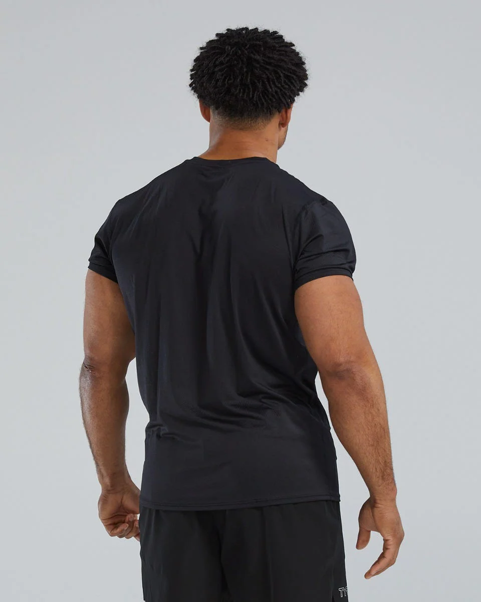 TYR | Playera Airtec Logo Black