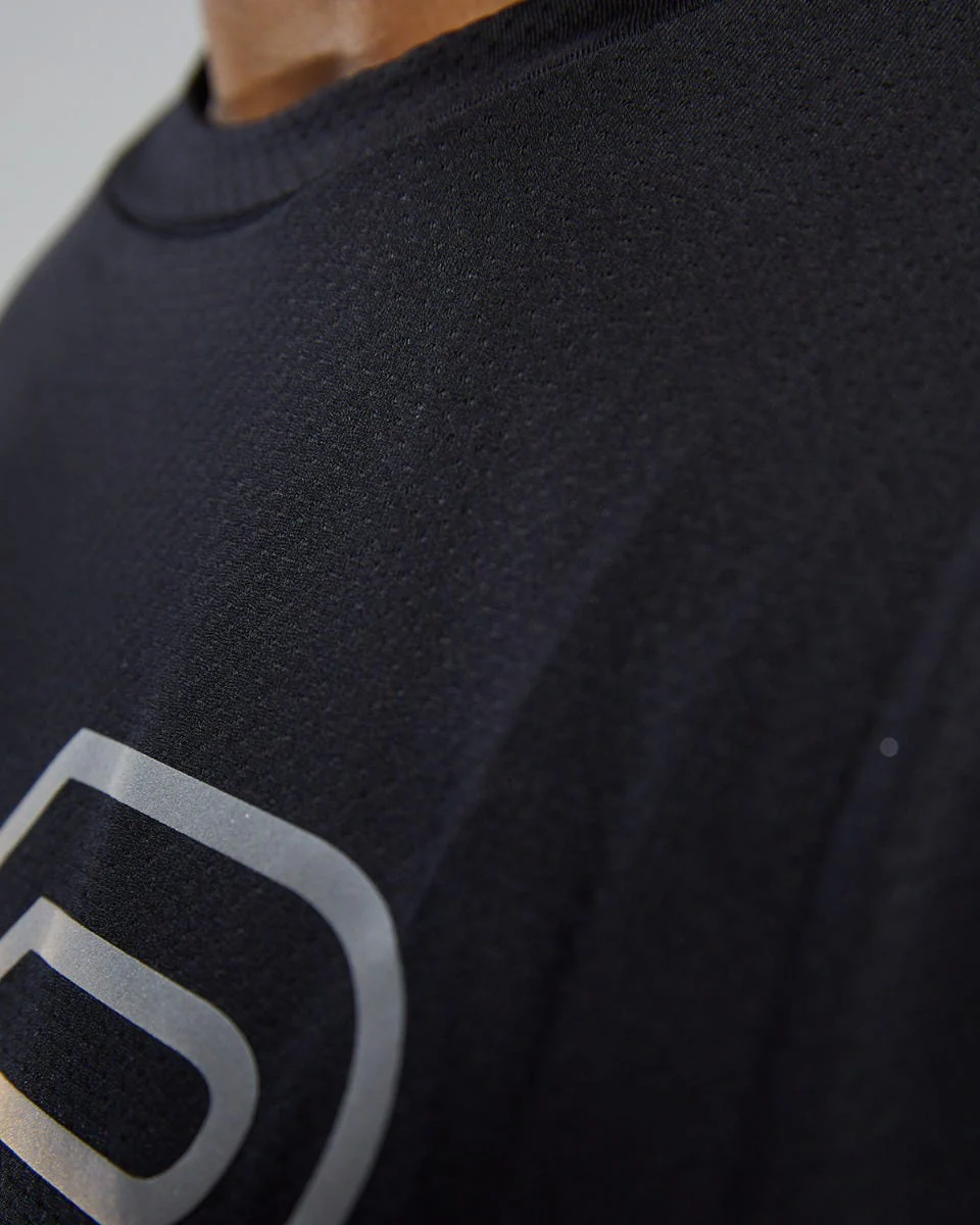 TYR | Playera Airtec Logo Black