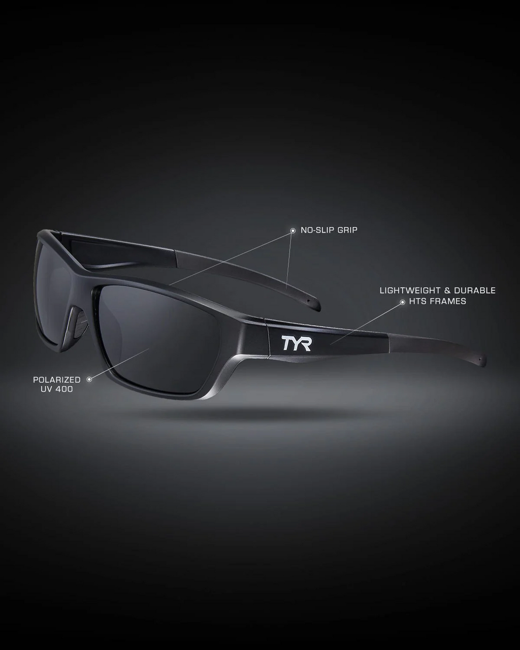 TYR | Lentes Cortez Smoke/Black