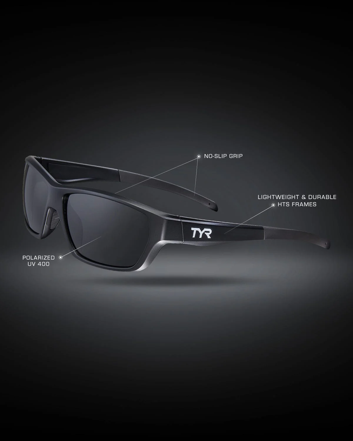 TYR | Lentes Cortez Smoke/Black